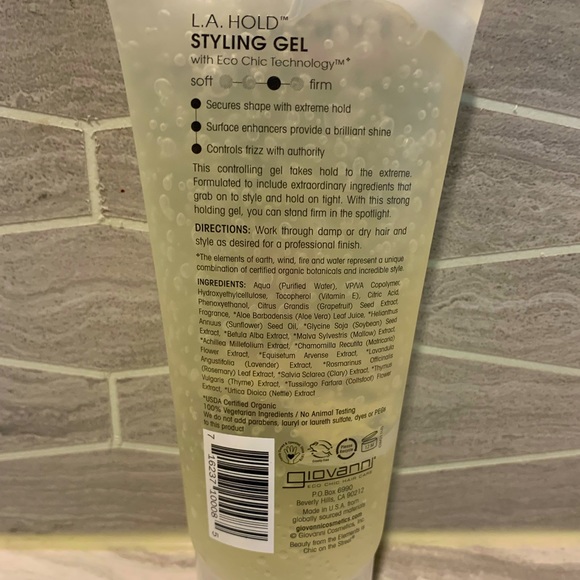 Giovanni L.A. Hold Styling Gel: Strong Hold - Picture 2 of 2